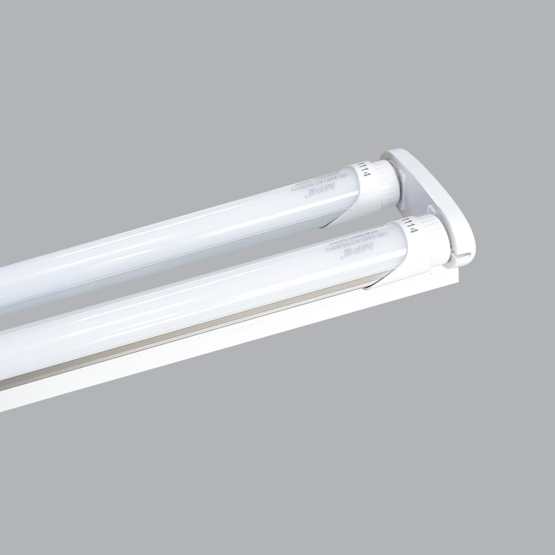 Bộ máng đèn Batten Led tube nhôm (bao gồm bóng) 2x20W, 1,2m - MLT-220T ánh sáng trắng