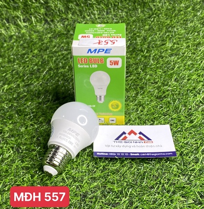 Bóng đèn Led Bulb 5W MPE LBD-5T - ánh sáng trắng