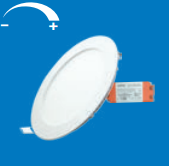 Đèn Led âm trần điều chỉnh độ sáng 6W MPE RPL-6V/DIM điều chỉnh độ sáng tối, ánh sáng vàng, KT Þ120x25 mm, đục lỗ Þ105 mm