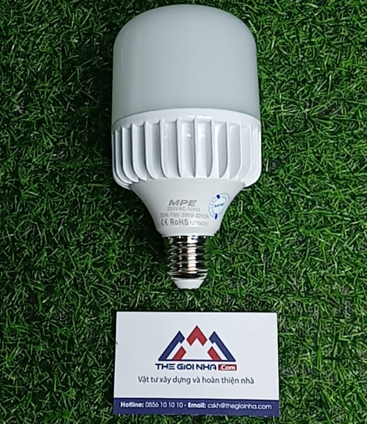 Đèn led Bulb 20W MPE, LB-20N - ánh sáng trung tính
