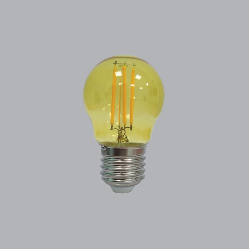 Đèn Led Bulb Filament màu 2.5W MPE, Ø35x98 mm - FLM-3YL , Màu vàng