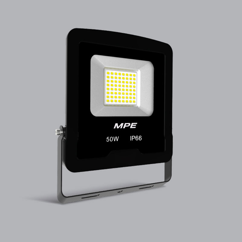 Đèn Led pha MPE 50W, FLD5-50V - ánh sáng vàng