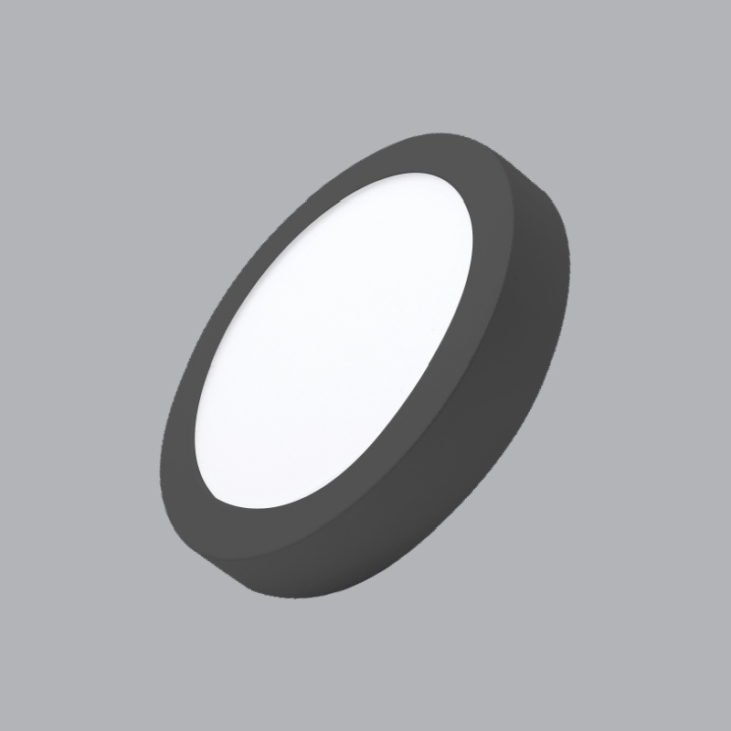 Đèn LED tròn nổi MPE 18W SRPLB-18/3C, 217x32 mm, 3 màu ( thân đèn tròn màu đen )