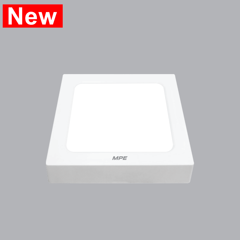 Đèn LED vuông nổi MPE 24W SSPL2-24T, 300x300x32 mm, ánh sáng trắng ( thân đèn vuông bằng nhựa màu trắng )