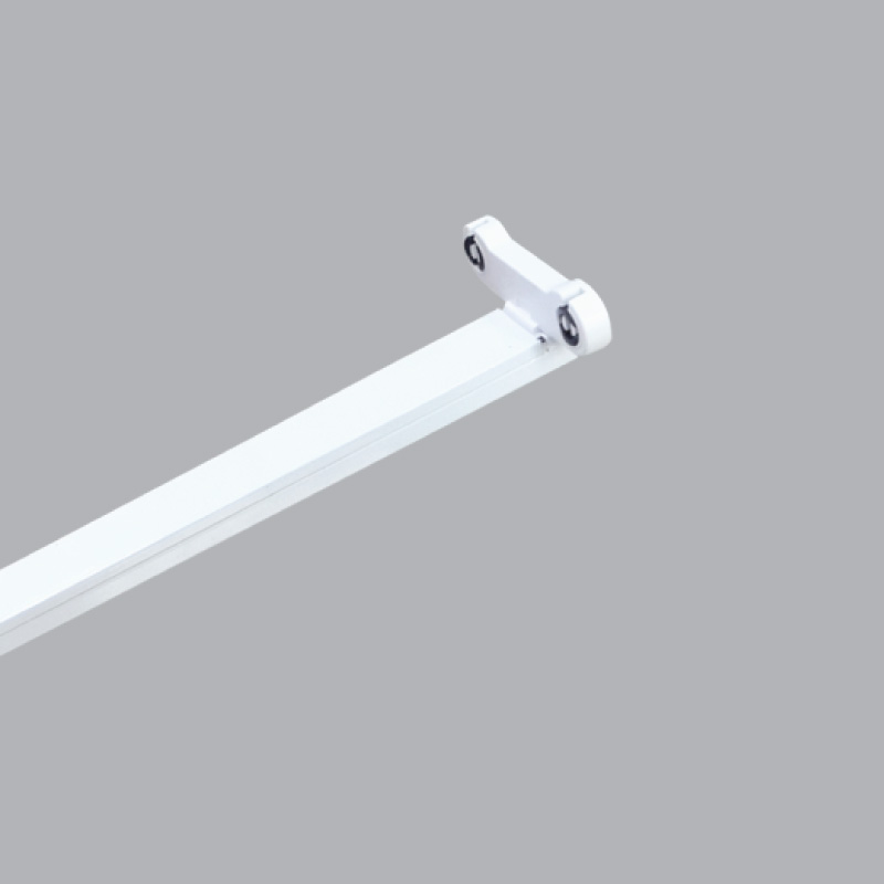 Máng đèn batten led tube T8 dành cho bóng đôi 20W, dài 1m2 MPE EMDK-220